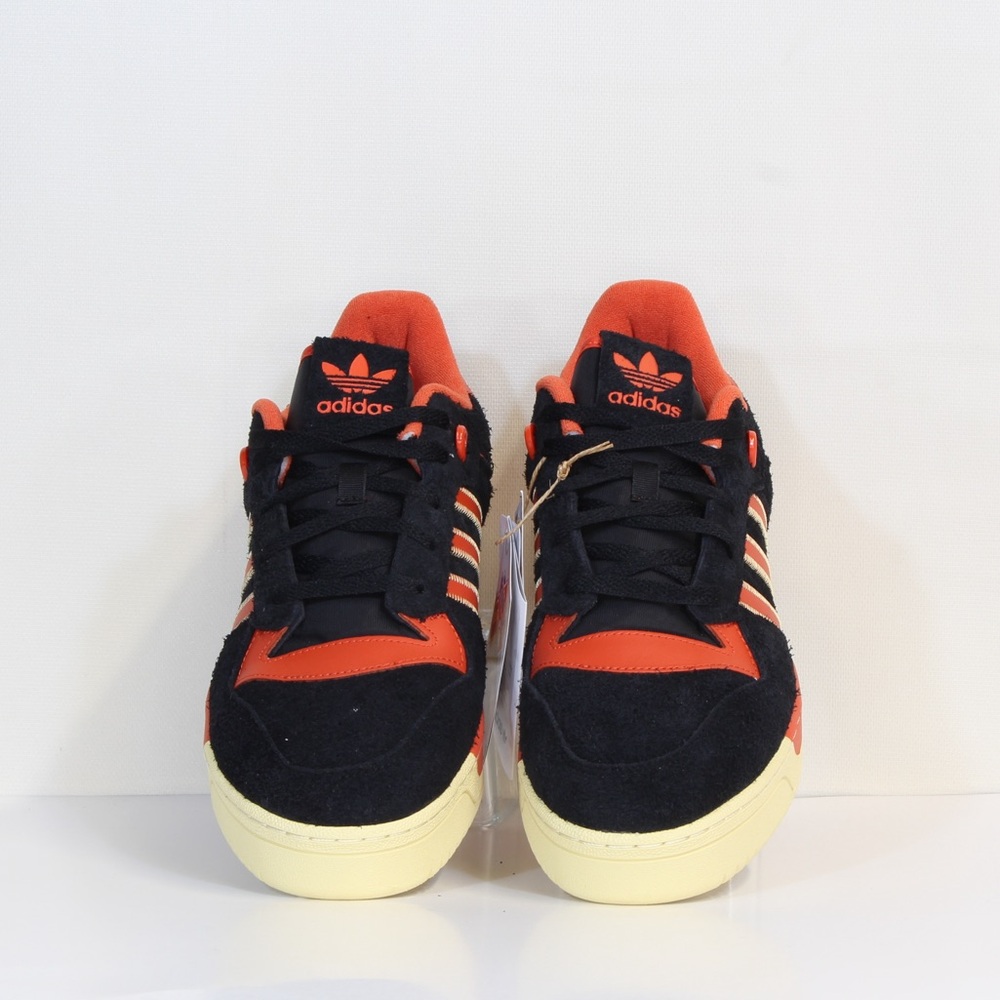 Adidas Originals Men's Black & Red Rivalry 86 Low Top Basketball Shoes NWT NIB